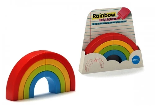 Разноцветные маркеры Rainbow Highlighter Pens